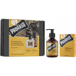 Estuche Regalo Cuidado Barba WOOD AND SPICE Proraso (Champú + Bálsamo Barba)