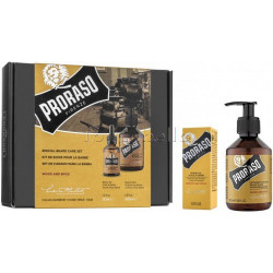 Estuche Regalo Cuidado Barba WOOD AND SPICE Proraso (Champú + Aceite Barba)